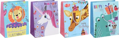 Produktbild von Geschenktüte L 41,5 x 30 x 12 cm Kinder