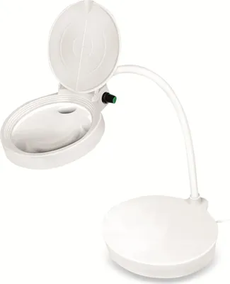 Produktbild von LOGILINK Lupenleuchte WZ0067, mit Standfuß, 8 + 36 Dioptrien, dimmbar