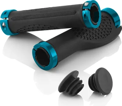 Produktbild von MidGard Fahrrad Lenkergriffe Bike Griffe Blau