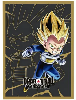 Image de Dragon Ball Super TCG Fusion World Vegeta Mini Card Protectors, 64-pack