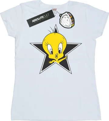 Obrázek produktu pro Looney Tunes - dámské tričko "Tweety Pie Star" BI26818 (XXL) (Bílá)