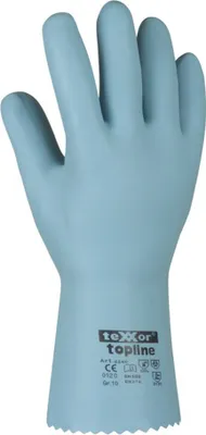 Produktbild von Texxor - Naturlatex Handschuhe - Größe 7