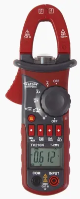 Immagine prodotto di Testboy 77399 Amperometro digitale a pinza TV 216 N - misura senza contatto di frequenze e frequenza di campionamento