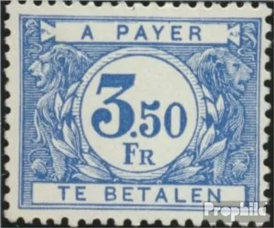 Produktbild von Briefmarken Belgien 1921 Mi P38b postfrisch Portomarke