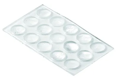 Produktbild von Hettich Anschlagpuffer 2,5 x 8,0 mm Kunststoff transparent - 30 Stück