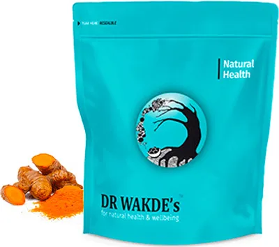 Produktbild von DR WAKDE'SKurkuma Pulver (Curcuma longa) 500 g (1,1 lb) | Reines, rohes und getrocknetes Pulver | Ayurvedisches Kraut | Vegan | Nichts hinzugef