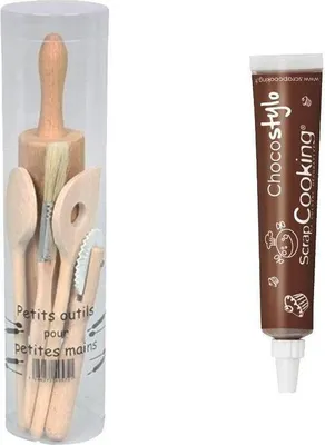 Produktbild von Backen-Set für Kinder + Schokoladenstift