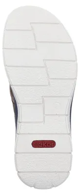 Produktbild von Rieker Herren Pantolette mit Kreuzbandage und leichter Riricon Sohle 25182, Größe:42 EU, Farbe:Braun