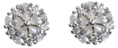 Produktbild von Miamar 01.1175 Damen Ohrstecker Blume Sterling-Silber 925 weiß