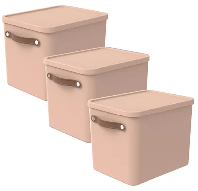 Produktbild von Aufbewahrungsbox 27L Maloja - Kunststoffbox mit Deckel - Stapelbox 40,0 x 29,0 x 29,5 cm - Plastikbox Ordnungsbox Allzweckkiste