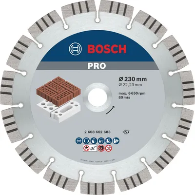Image de Disque diamanté Bosch PRO Abrasive,230x22.