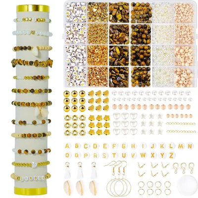 Produktbild von Edelsteinperlen aus natürlichem Amazonit - Zum Auffädeln für Schmuckdesign - DIY-Set für Armbänder Halsketten und Ohrringe