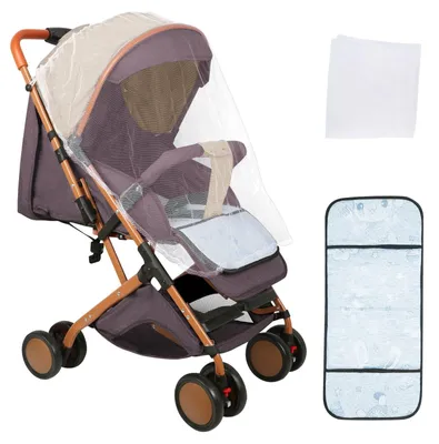 Productafbeelding van Inklapbare Kinderwagen met Ligfunctie en Muggennet