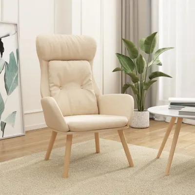Produktbild von Möbel Relaxsessel Creme Stoff - Fernseh- & Relaxsessel 341292