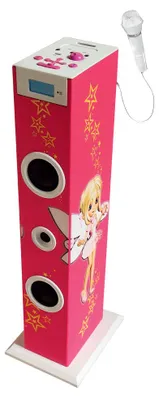 Image de Tour d'enceintes Musikturm Fées Motif USB Radio Sound Tower Bigben TW 5 Fairy