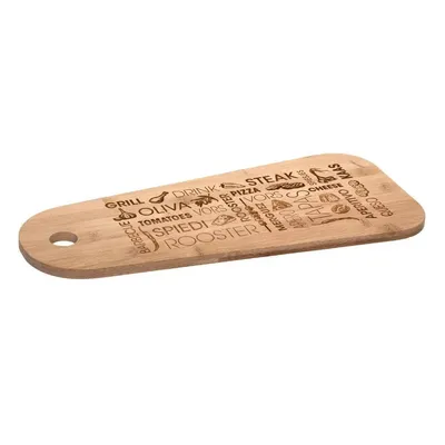 Productafbeelding van 5five Simply Smart Snij- en serveerplank voor tapas, bamboe, bruin, 45 cm, 134514A