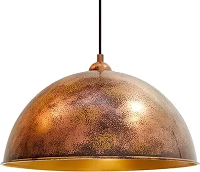 A close-up studio shot of a single pendant light.