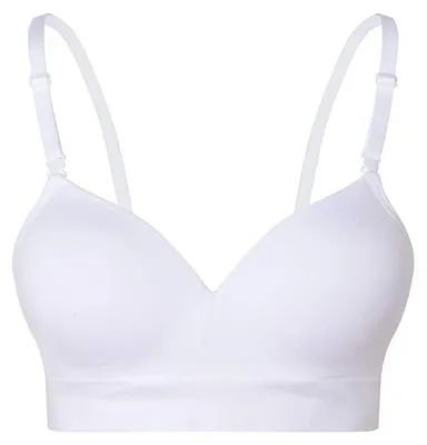 Immagine prodotto di Reggiseno con ferretto, modello contenitivo - Bianco - Taglia 3XL