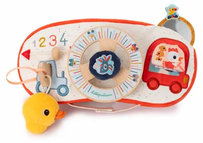 Produktbild von Lilliputiens Aktivitätstafel Bauernhof - Interaktives Spielzeug für unterwegs