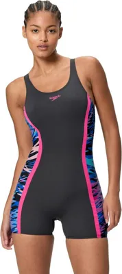 Produktbild von Speedo Hyperboom Legsuit Badeanzug Damen, Farbe:Schwarz, Größe:46