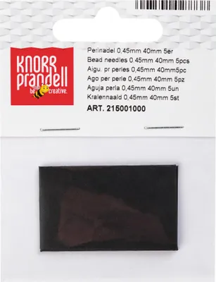 Produktbild von 5XKNORR prandell 215001000 Perlnadel0,45x40mm