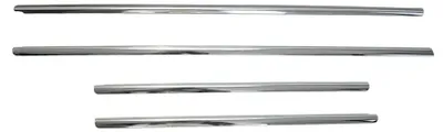 Produktbild von OMAC Zier- / Schutzleiste Türscheibe Fensterleiste 7540141 Fenster Ein-/Anbau für VW Jetta IV (162, 163, AV3, AV2) Edelstahl für VW Jetta