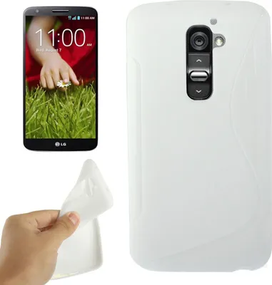 Produktbild von Handyhülle Schutz TPU für Handy LG Optimus G2 weiß