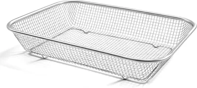 Imagen del producto de Tamiz de jardín de acero inoxidable, con malla de 6 mm, resistente, ideal para tierra y compost