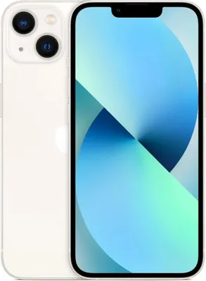 Produktbild von Apple iPhone 13, 15,5 cm (6.1"), 2532 x 1170 Pixel, 128 GB, 12 MP, iOS 15, Weiß