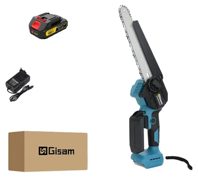Obrázok produktu pre Elektrická reťazová píla, bezuhlíkový motor, digitálny displej, 1 batéria