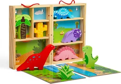 Obrázok produktu pre Dinosaury v krabici na hračky