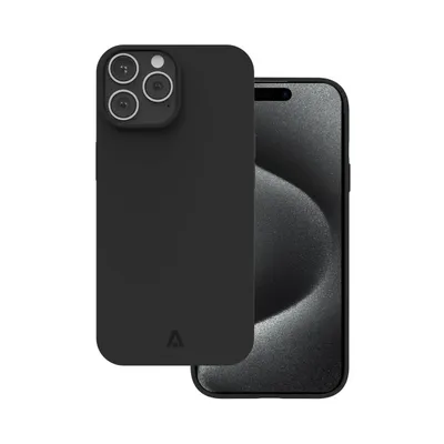 Produktbild von alkaya. iPhone 15 Pro Schutzhülle kompatibel mit Magsafe, Handyhülle, Silikonhülle - Schwarz