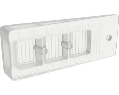 Produktbild von Tarrox Türkeil Kunststoff transparent 98x40x13 mm 1 Stück