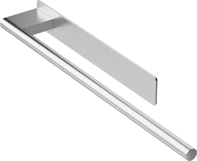 Obrázok produktu pre Držiak na uteráky Ibergrif M34453A, 39 cm, samolepiaci, nerezová oceľ, strieborný