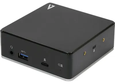 Obrázok produktu pre V7 UCDDS1080P, USB Typ-C, Čierna