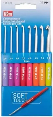 Produktbild von Prym Woll-Häkelnadel 8er-Set