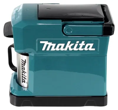 Produktbild von Makita DCM 501 RT Kaffeemaschine Akku betrieben, tragbar + 1x 5,0 Ah Akku & Ladegerät