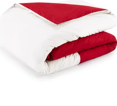 Produktbild von Tommy Hilfiger Bettwäsche-Garnitur Color Block Farbe Ruby Größe 200x200 AL
