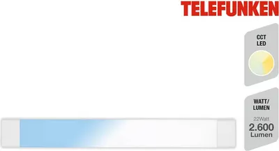 Produktbild von TELEFUNKEN LED CCT Unterbauleuchte 62 cm 22W 2600lm weiß