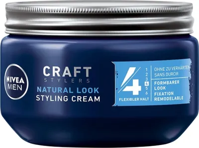 Image de NIVEA MEN 86934 NIVEA MEN CRAFT STYLERS NATURAL LOOK Creme Haargel 150,0 ml