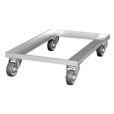 Produktbild von Transportroller ideal zum Verräumen aus Aluminium 618x420 mm Gebinderolli 300 kg Traglast