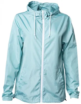 Produktbild von Independent EXP54LWZC | Herren  Lightweight Windbreaker Jacket - Farbe: Aqua/Aqua/White - Größe: XS