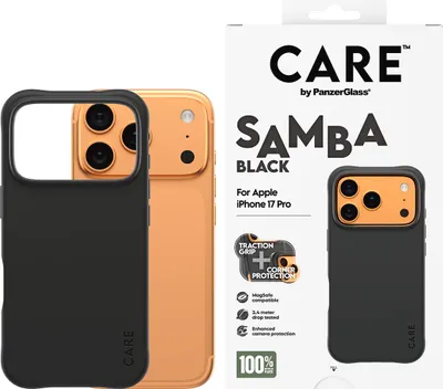 Produktbild von CARE fashionable Samba black MagSafe iPhone 17 Pro