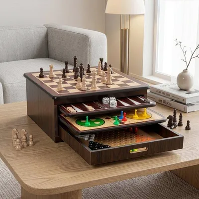 Produktbild von 10in1 Holzspielesammlung