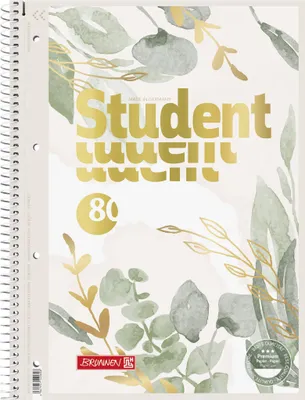 Obrázok produktu pre Collegeblock Premium Student "Bloom" | A4 Ruling 27 80 listov