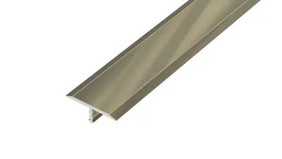 Obrázek produktu pro DL11 dělící lišta T ACARA, hliník elox titan, 14 mm, 2,5 m