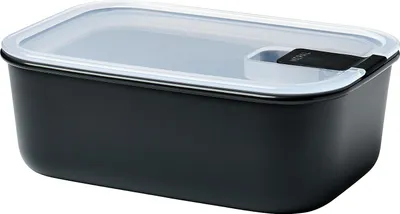 Produktbild von Mepal – Frischhaltedose EasyClip – Schüssel mit Deckel & Klickverschluss – Geeignet für Mikrowelle, Dampfgarer, Kühl- und Gefrierschrank – Luftdicht & auslaufsicher – 1000 ml – Nordic black