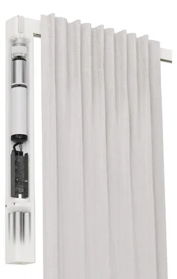 Produktbild von Motionblinds Elektrische Gardinenschiene – Smarte Vorhangschiene – 240 cm – Zentralöffnung