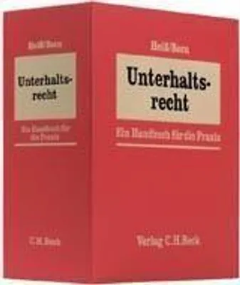 Produktbild von Unterhaltsrecht (ohne Fortsetzungsnotierung). Inkl. 67. Ergänzungslieferung