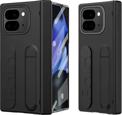 Obrázek produktu pro Pouzdro s popruhem na Google Pixel 9 Pro Fold vestavěnou ochranou displeje, stojánkem a ochrana pantu černé